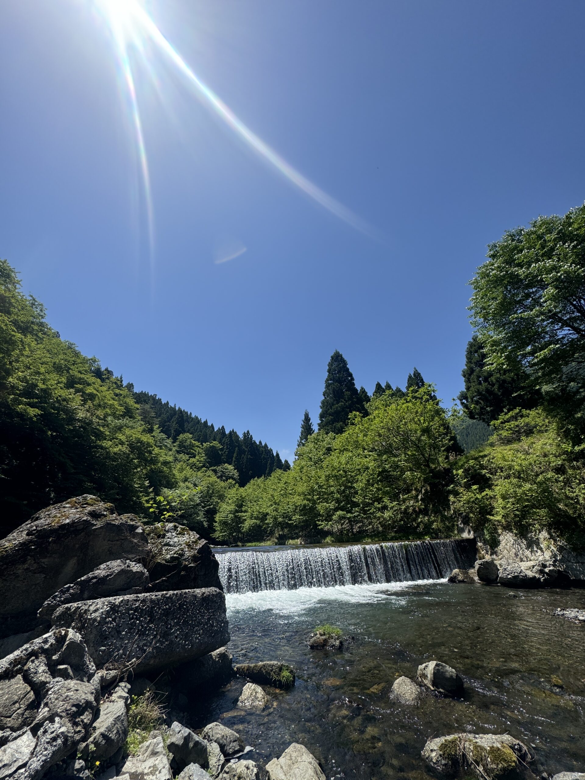 渓流ルアー釣り