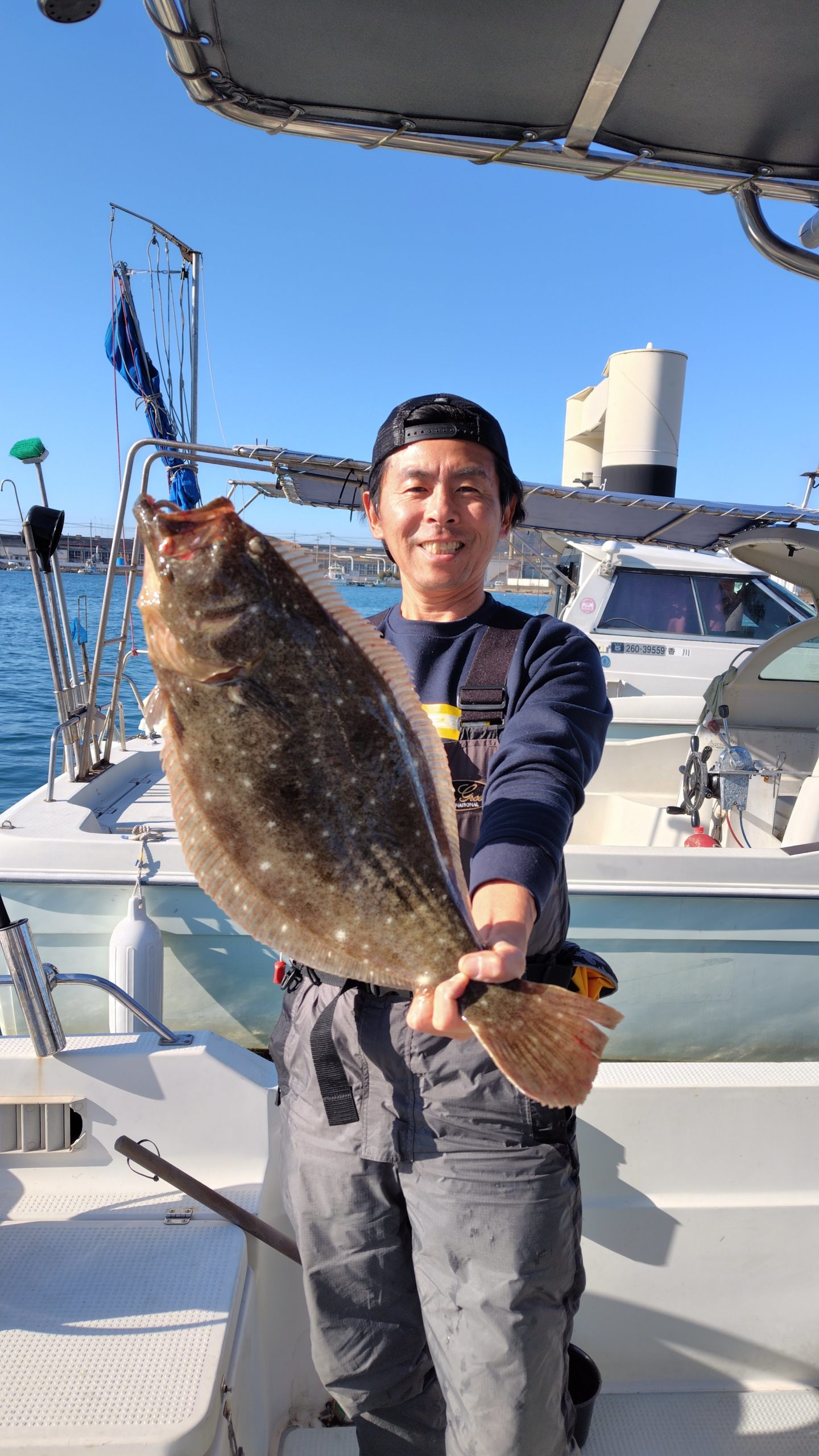 香川県ヒラメ釣果