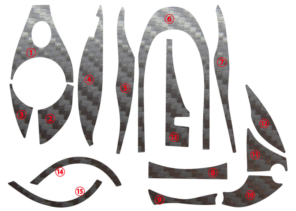 アルカンセ鎧貼り方