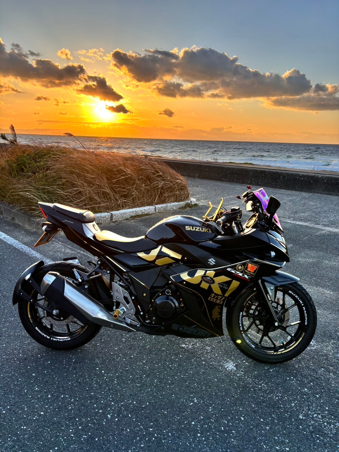 SUZUKI GSX250R シート張替えカスタム