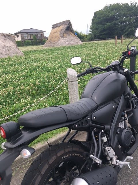 XSR155低反発スポンジ加工＆アンコ抜き