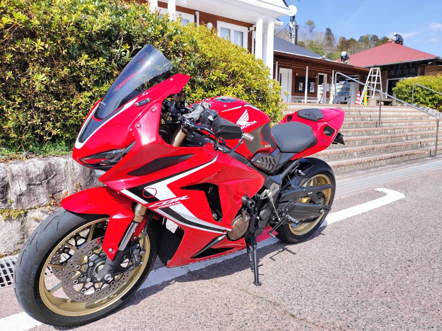 CBR650Rシート張替えカスタム