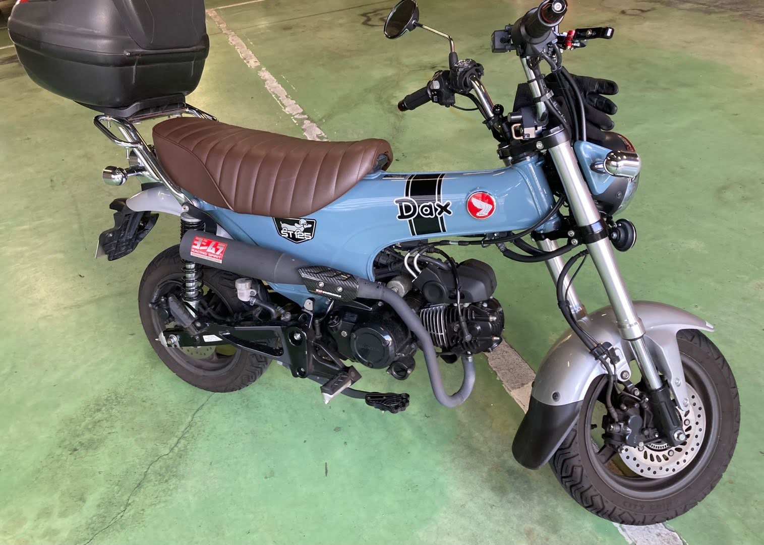 DAX125シート張替えカスタム