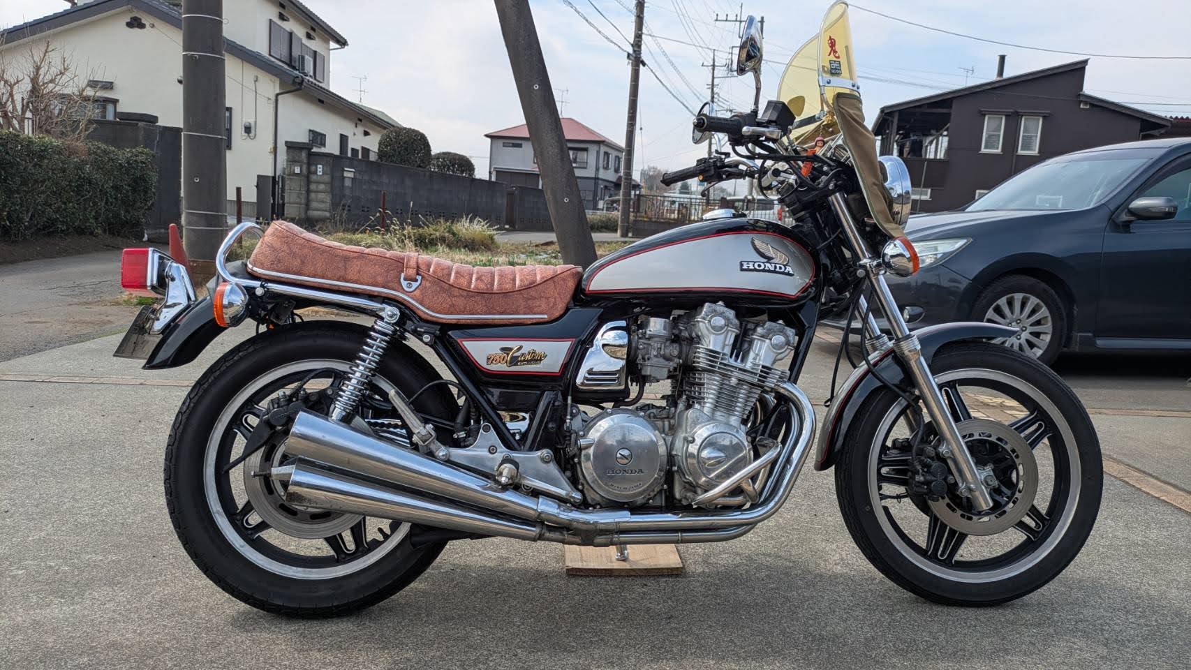 CB750カスタムエクスクルーシブシート張替えレストア